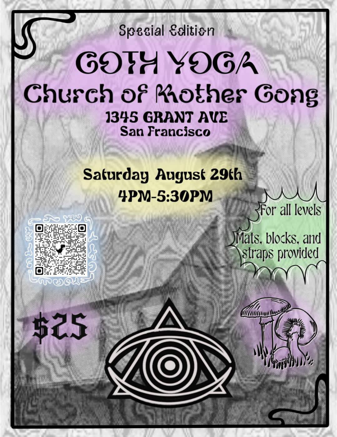 Goth Yoga in North Beach